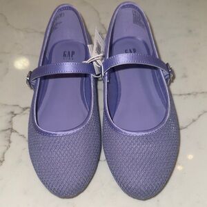 GAP Kids Lavender Mary Jane Dress Shoes NWT